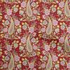 oneOone Cotton Flex Dark Peach Fabric Paisleys Craft Projects Decor Fabric Printed By The Yard 40 Inch