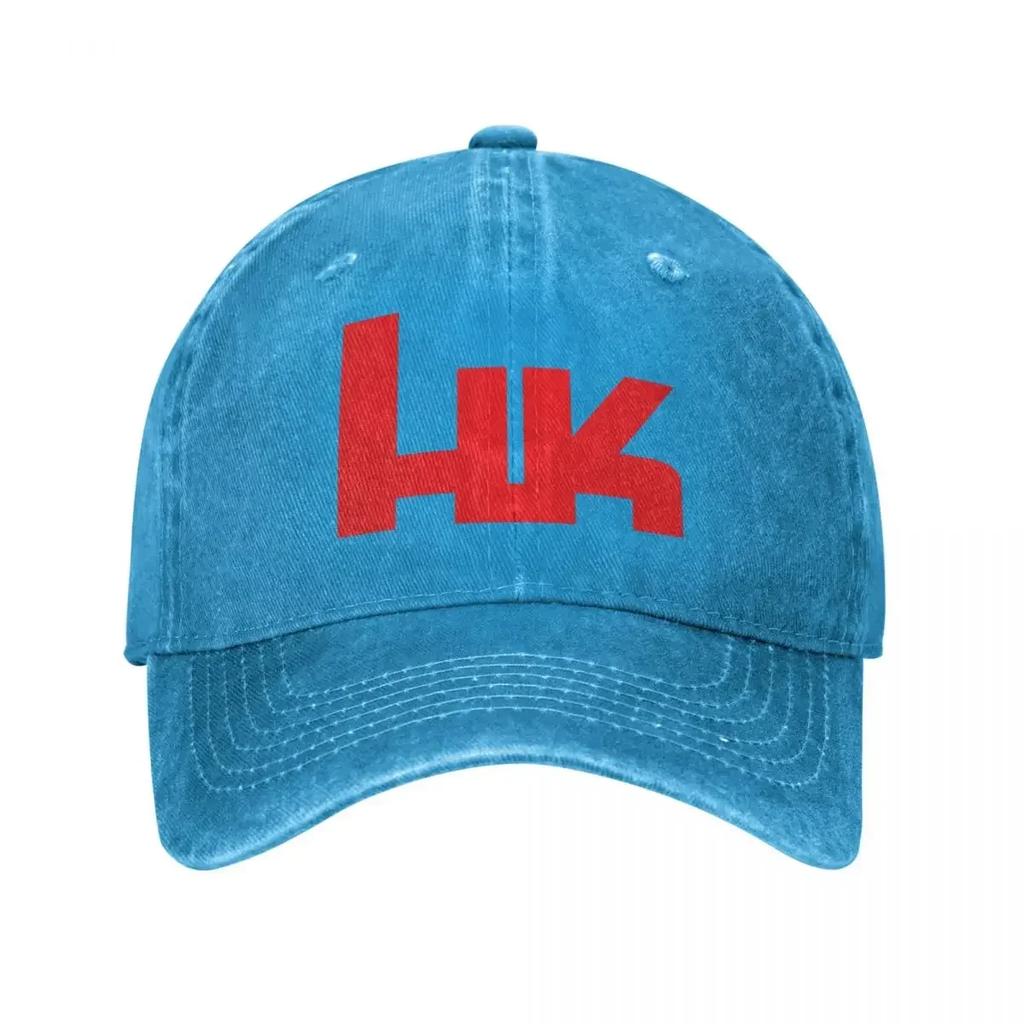 Бейсболка Heckler And Koch No Compromise, состаренная, с эффектом потертости, с застежкой-молнией, унисекс, для активного отдыха, всесезонная, регулируемая посадка, кепка
