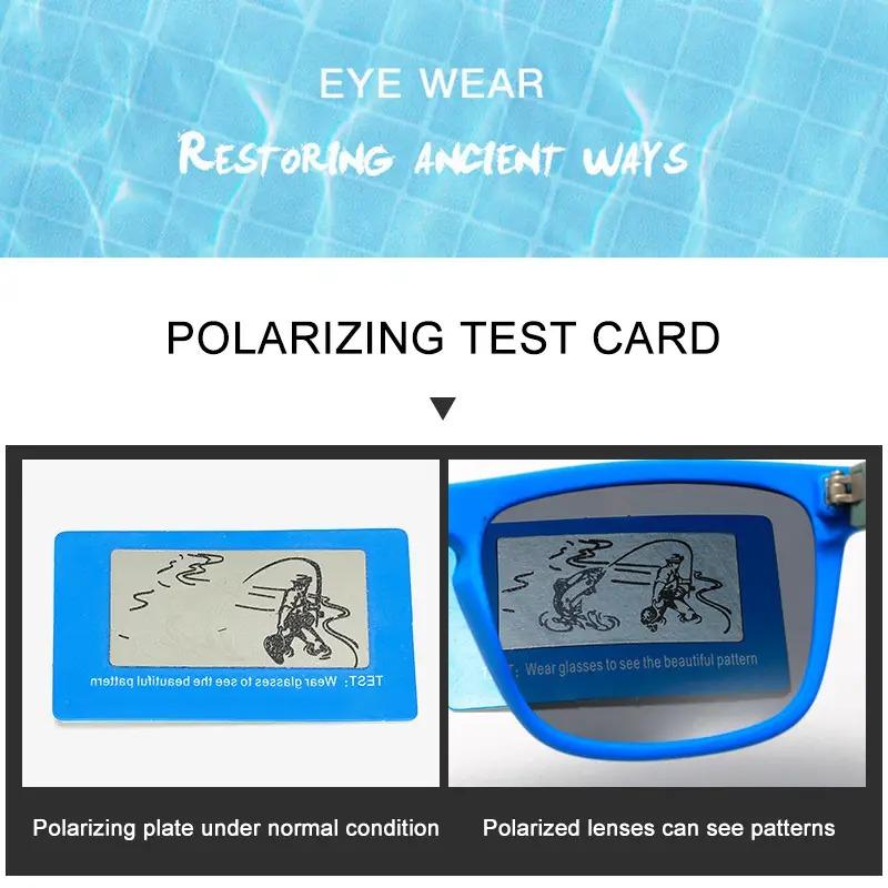 1 пара модных винтажных поляризованных модных очков, ретро-очки для вождения и рыбалки, антибликовые окуляры для очков