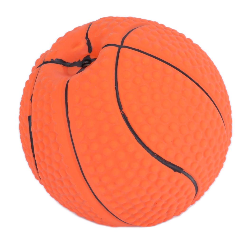 Pet Ball Toy Durable Pet Squeaky Toy Bite Resistant Dog Latex Ball Toys for Medium Large Dogs