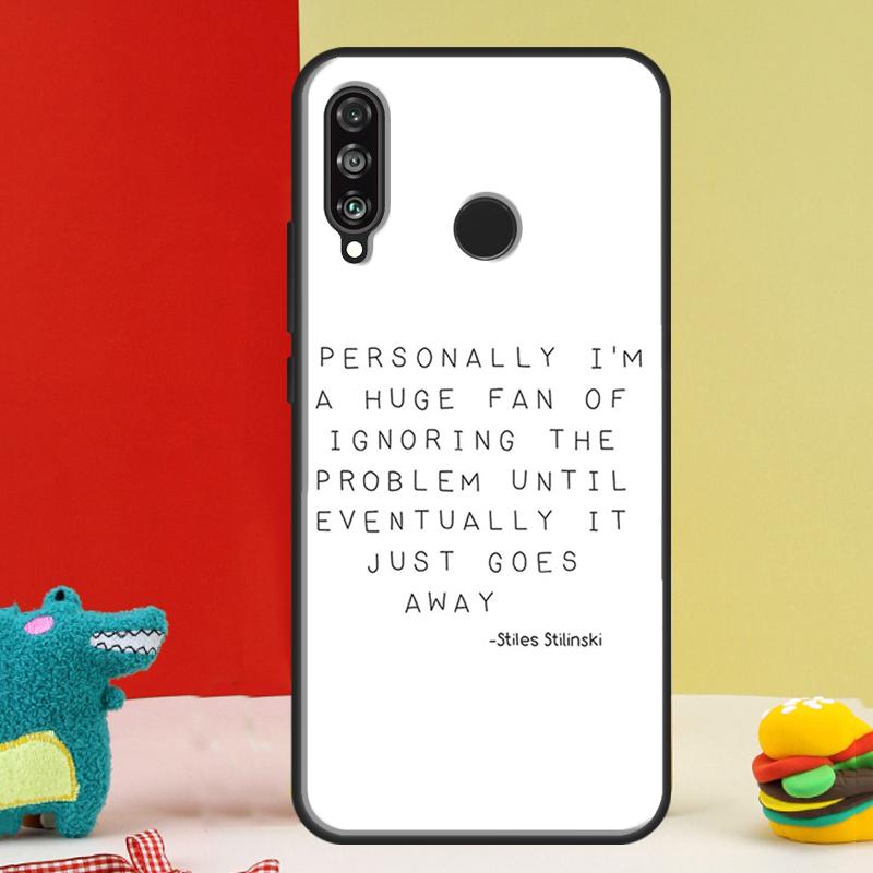 Цитаты из сериала «Волчонок» Для Huawei Nova 12i 12s 11i 5T 9 10 SE Y91 Y90 Y60 Y70 Y72 Y61 P60 Pro P20 P40 P30 Lite Чехол
