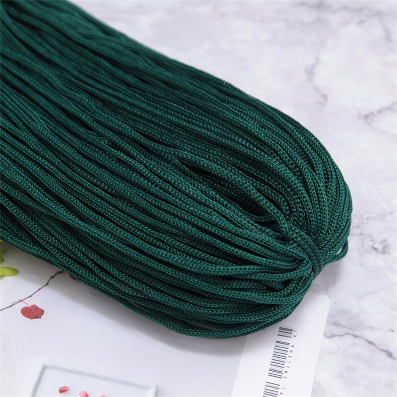 Легкое тело Кристалл средней толщины Шляпная нить Вязаная вручную весенне-летняя хрустальная нить Шерстяная нить Полая нить Подушка для вязания крючком