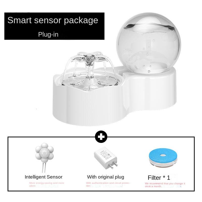 Интеллектуальный диспенсер для воды для кошек, автоматическая циркуляция, питьевая вода для кошек, диспенсер для воды для домашних животных, миска для кошек, собака, гравитационная подача, водные боги