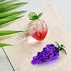 Красочные хрустальные фрукты украшение стола фруктовые фигурки подарок сувенир домашний декор