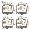 Motorcycle carburetor repair kit floating needle gasket air screw parts for Yamaha XS400 XS400S 1980-1982 XS 400 S 400S