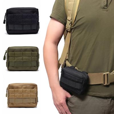 Тактическая сумка для администратора Molle, компактная сумка EDC для гаджетов, карман для снаряжения, водонепроницаемая военная сумка для переноски, EDC поясная подвесная поясная сумка