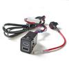 Автомобильное быстрое зарядное устройство с двумя портами TYPE-C PD QC3.0 USB для Nissan Teana Sylphy Qashqai X-TRAIL Serena Bluebird Navara