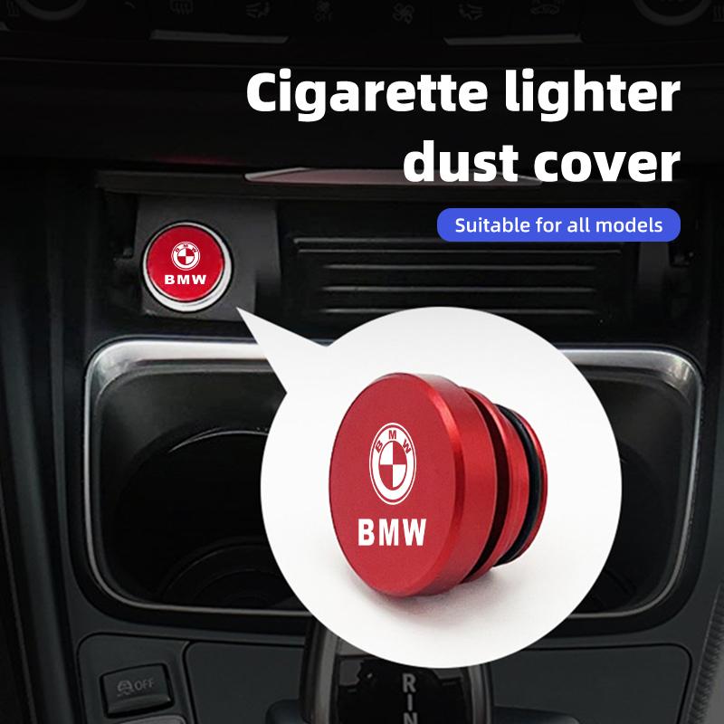 WCHT7 For BMW Aluminum Car Cigarette Lighter Cover Protective Case Auto Accessories G30 G20 M3 M5 E91 E92 E93 E36 E70 X3 X4 X5 X1 E39