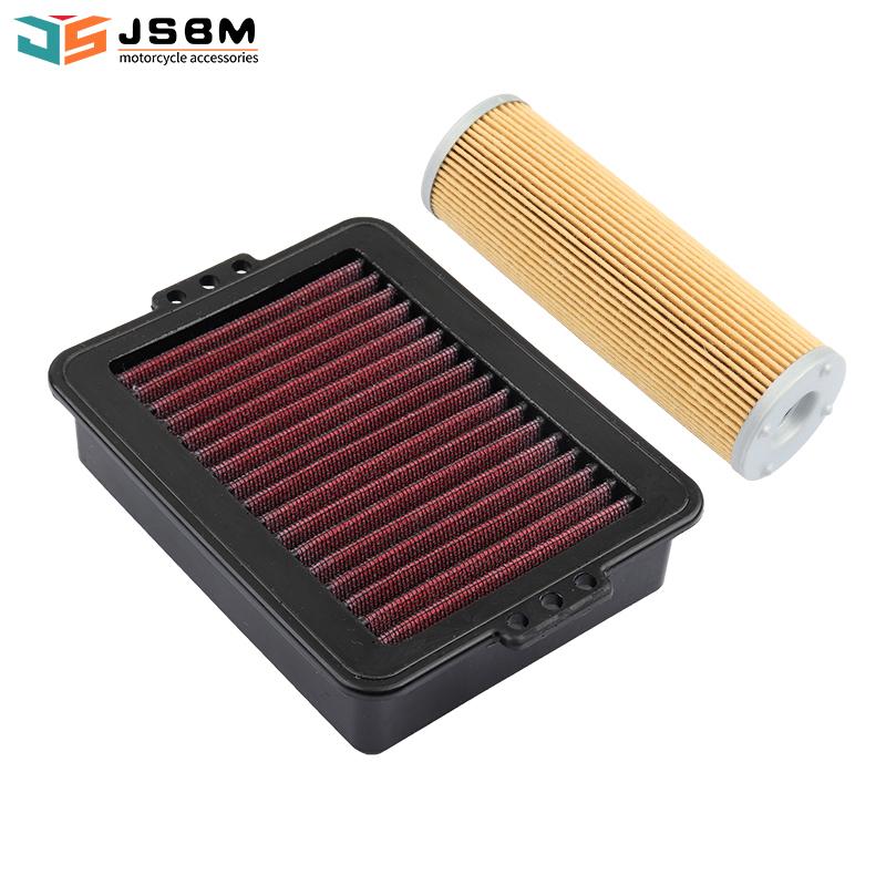 JSBM Motorcycle Accessories High Flow Air Filter Oil Filters For Kove 800X Colove ADV ZF800GY ZF800LS Engine Intake Cleaner
