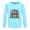5573 Мальчики Девочки Roblox Игра Принт Круглый Вырез Длинный Рукав Толстовка Топ