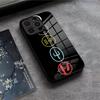 Чехол для телефона Twenty One Pilots Для iPhone 17 Air 16 E Pro Max 15 14 13 Mini 12 Pro 11 Max Plus Черное Стеклянное Покрытие