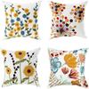 Colorful and Exotic - Patterned Pillow Covers, Vivid Bohemian VibesLiving Room Sofa Cushion Cover, Bedroom Room Decoration