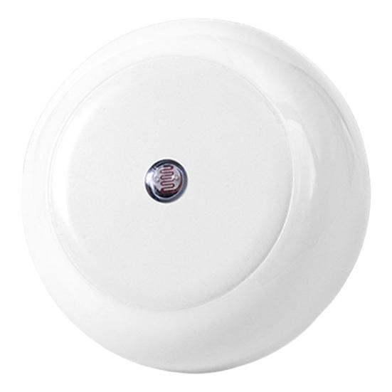 LED Night Lamp Super Bright Auto On/Off Energy Saving Plug And Play Flicker Free Illumination ABS Light Sensor Control Round LED Lamp Home Supplies