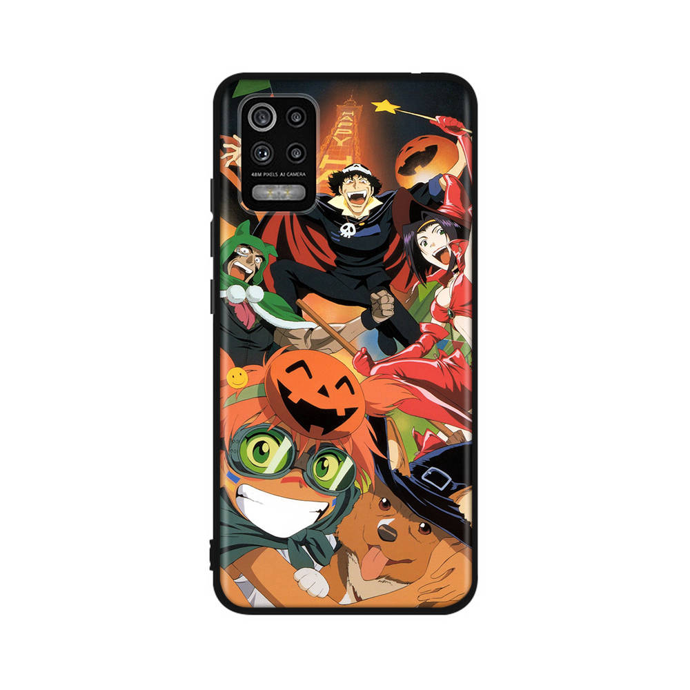 DT45 Cowboy Bebop Case for iPhone 16 15 Plus 14 13 12 11 Pro 8 7 6S 6 SE 5S X XR XS Max Realme C30 C33 C31 9I Huawei P30 Black Soft Cover