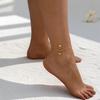 Cute Stars Starfish Pendant Anklets For Women Gold Color Double Layer Foot Chain Ankle Bracelet Beach Jewelry Summer Accessories