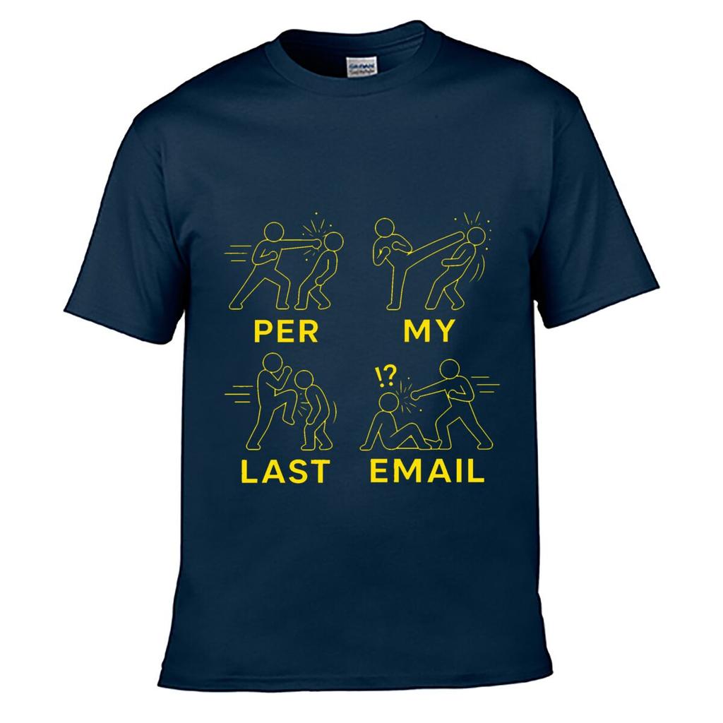 Per My Last Email Outline Solid Washed Vintage Tee Distressed Loose