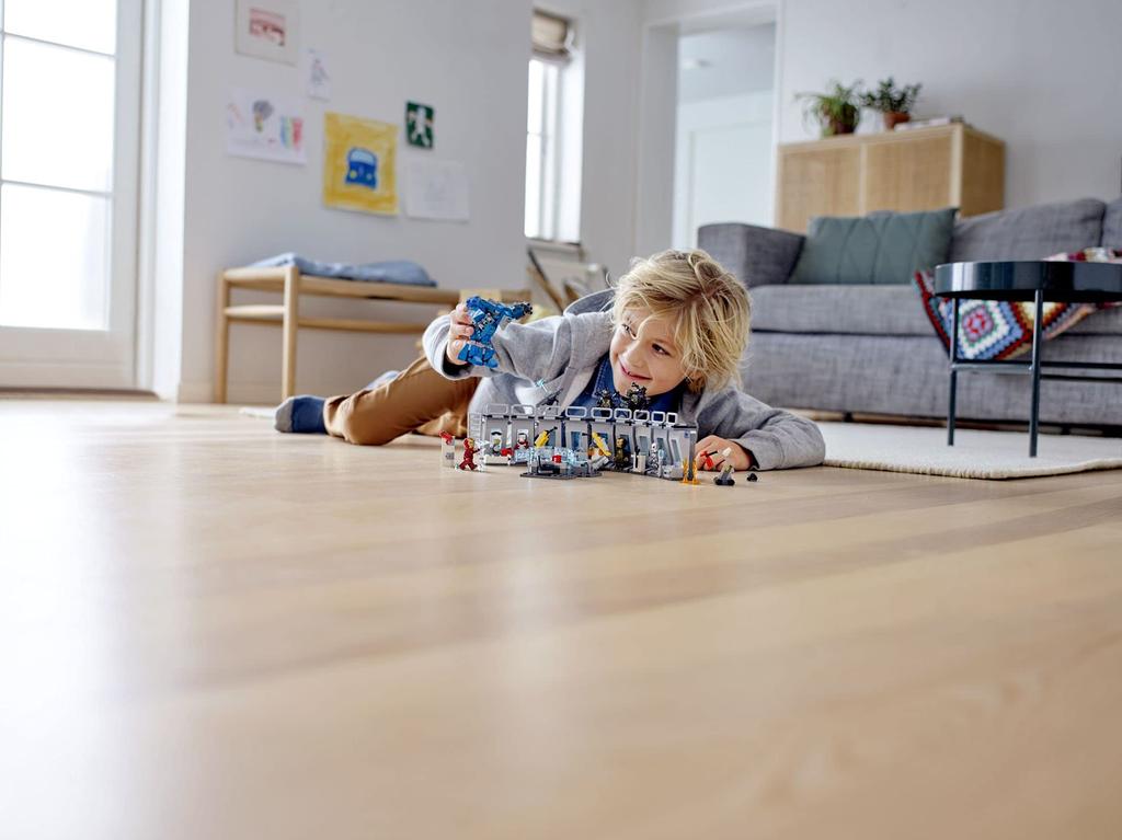 Marvel Avengers Iron Man Hall of Armor 76125 Building Kit Marvel Tony Stark Iron Man Suit Action Figures - (524 Pieces)