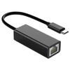 Сетевой адаптер USB Type C на Ethernet, USB Type C, адаптер Ethernet USB Type C, сетевые адаптеры USB Type C для компьютера, для деловых поездок