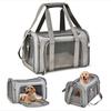 Dog Carrier Bag Soft Side Backpack Cat Pet Dog Travel Bags Airline Approved Transport Small Dogs Cats