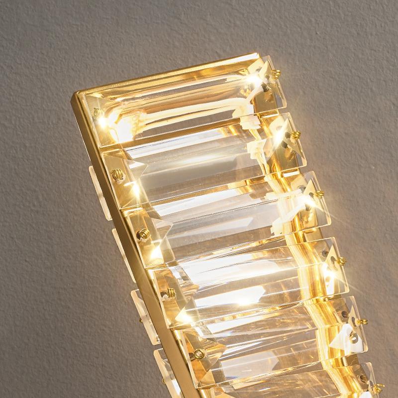 Итальянский светодиодный светильник класса люкс хрустальный настенный светильник для дома гостиная фон настенное украшение спальня прикроватная лампа декоративная лампа