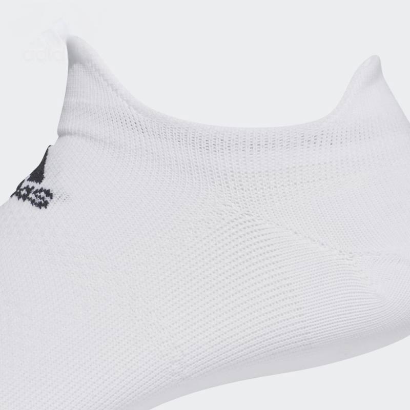 adidas Носки-следы унисекс 1 пара белые CV8860