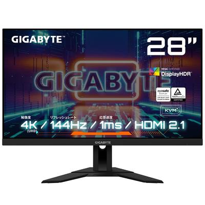 Gigabyte Игровой монитор 28 дюймов UHD плоский монитор 144 Гц игровая консоль 1 мс HDR совместимый M28U (Главная 120 Гц)