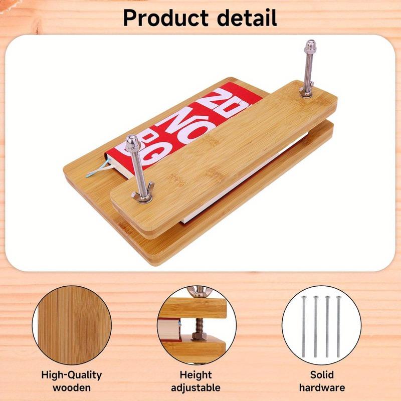 1 шт. Деревянный пресс для книг, принадлежности для переплета, пресс для handmade бумаги, переплетный пресс, станок для прессования плоской бумаги для фотоальбома, открытки