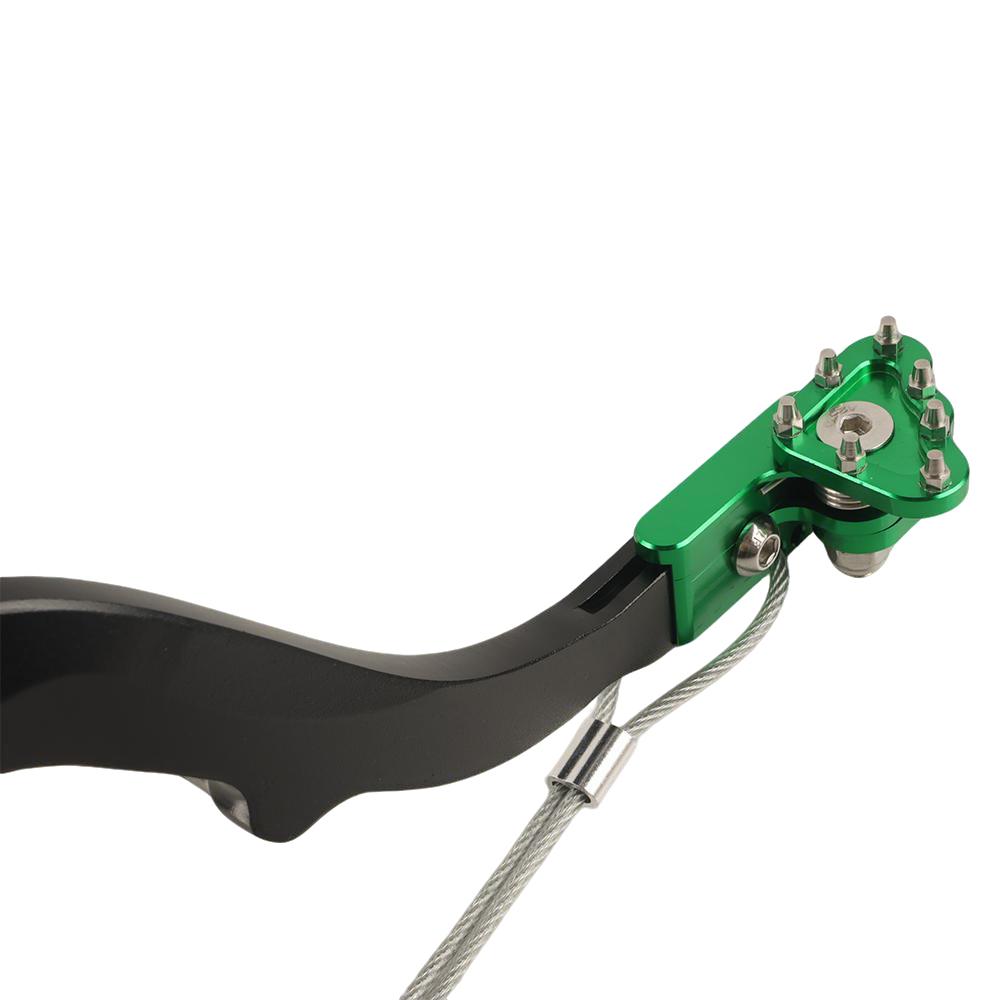 Motorcycle Accessories Foldable Rear Brake Pedal Lever For KAWASAKI KX450F KXF KX 450 F 2006-2018 KX450 2019 KLX450R 2008-2019