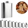 Stainless Steel Hip Flask Matte Black Hip Flask for Wine Alcohol Whiskey 1-10oz Portable Travel Drinkware High Qualit Hip Flasks