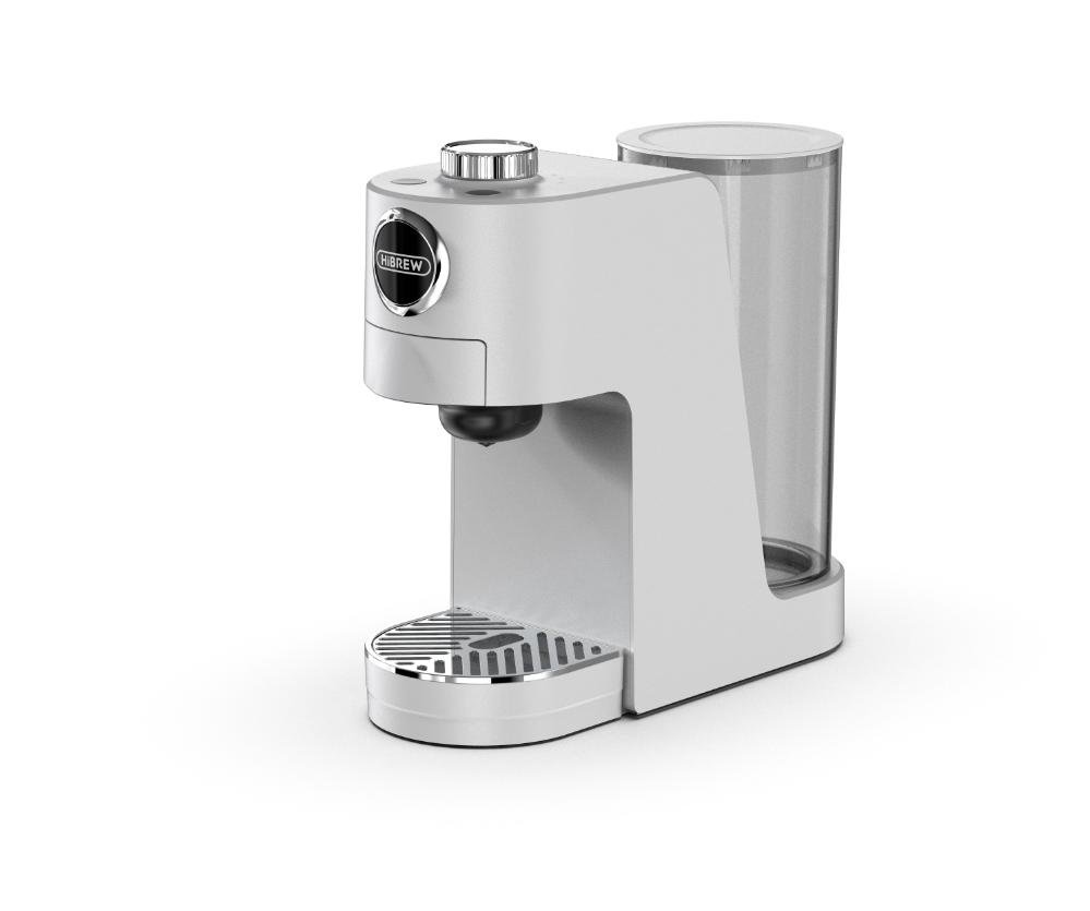 HiBREW 3 In 1 Multiple Capsule Coffee Machine Hot/Cold DG Cappuccino Nes Small Capsule Ground Coffee Cafeteria H3C