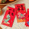 6pcs Horse Year Chinese New Year Red Envelope Traditional Style Lucky Red Pockets  Spring Festival