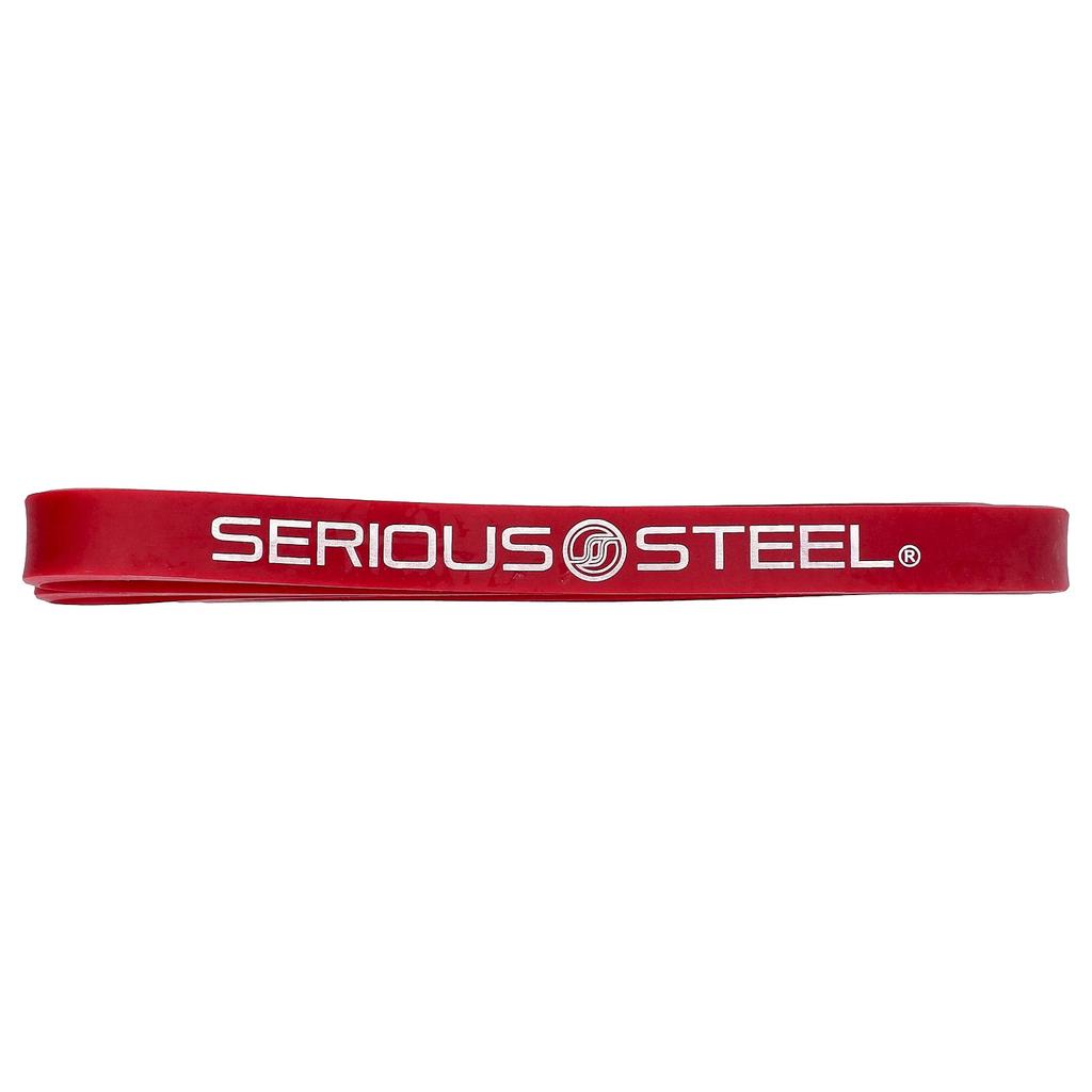 Serious Steel Fitness, 41-inch Resistance Band, #2 Red, 1 Count