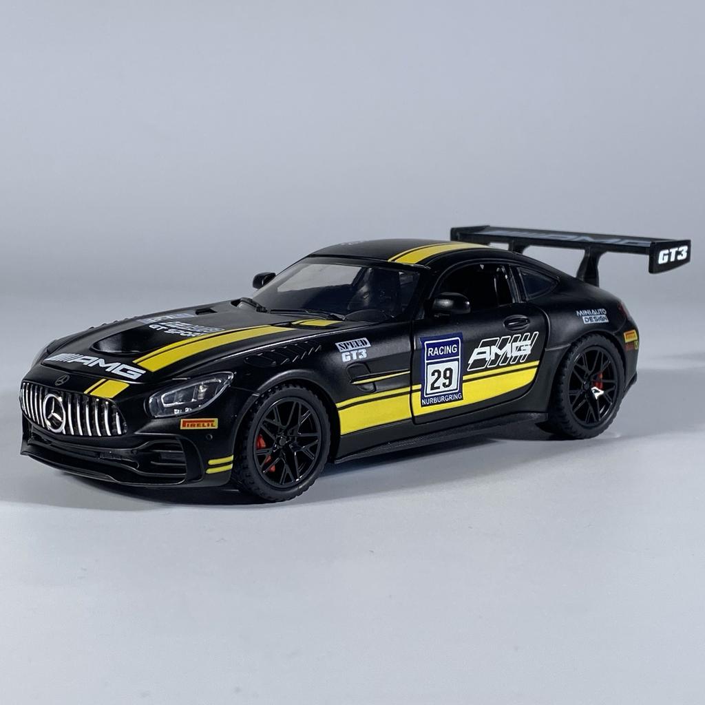 AATB1 1:32 Benz AMG GT Super Sports Car Alloy Metal Diecast Model Car Indoor Trendy Toys Ornaments Premium Decoration Collection Gifts