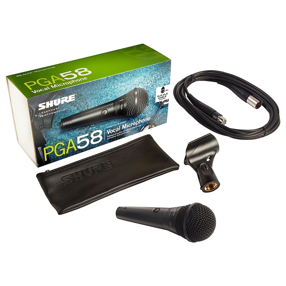 Shure Динамический вокальный микрофон с кабелем XLR в комплекте PGA58-XLR []