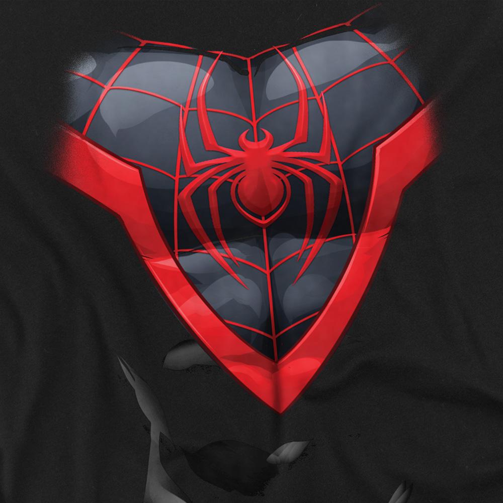 Spider-Man Футболка-костюм Майлза Моралеса для взрослых унисекс