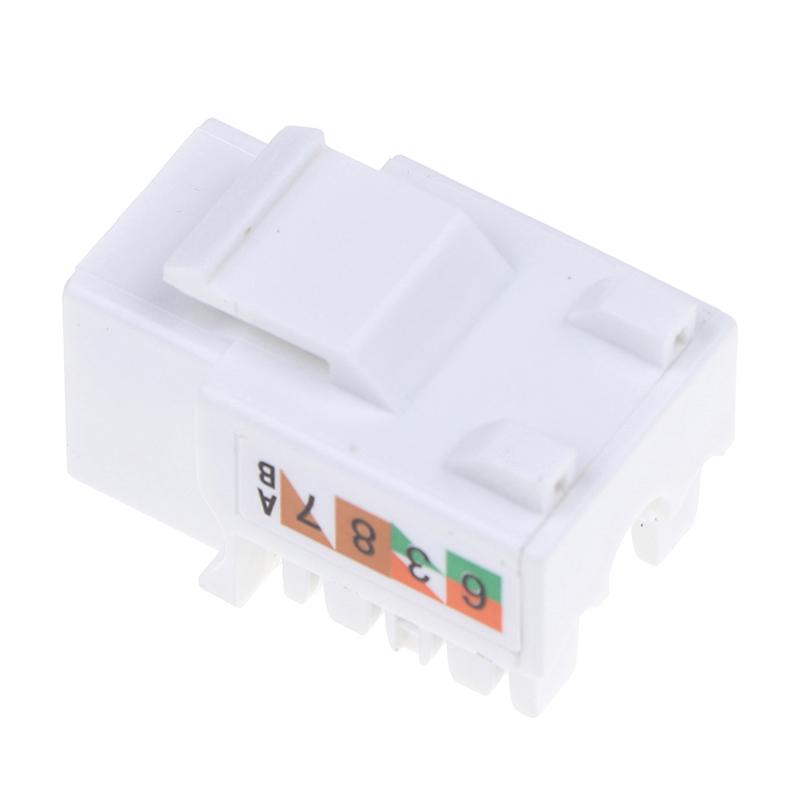 5 шт Cat6 Rj45 110 Punch Down Keystone компьютерный модуль сетевой Ethernet-разъем