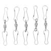 20pcs Windsock Clips Stainless Steel 360 Degree Rotation Dual Clip Wind Spinners Hangers for Wind