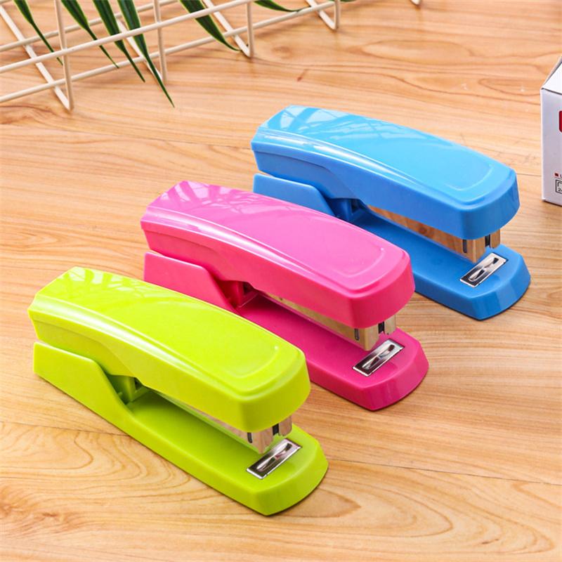 Office Supplies Color Stapler 24/6 Regular Stapler Staple Machine Stationery