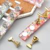 Модные подставки для тренировки ногтей с популярными узорами «Снежинка» и «Волны» из высокопрозрачного акрила для нейл-мастеров