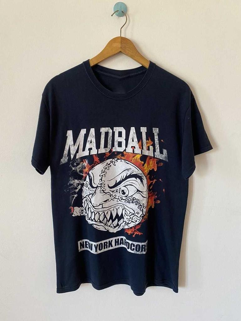 Винтажная футболка группы Madball Hardcore Punk Унисекс NZ125 БЕСПЛАТНАЯ ДОСТАВКА