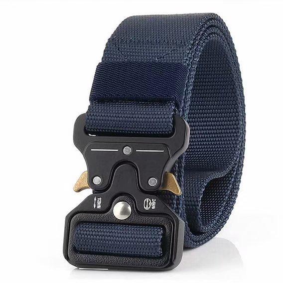 Tactical Belt Youth Casual Nylon Outdoor Military Training Camping Belt Adjustable Belt