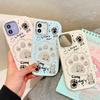 For OPPO A18 A38 A54 A60 A96 Reno12 F 8T 8Z Vivo V30 V40 Y15s Y22 Y27 Y30 Y36 Cute Cartoon Bear Design Soft Silicone Shockproof Case