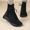 Shoes For Women Sneakers Fashion Platform Sports Shoes Women Casual Sneaker With Heels Sock Casual Shoes White Sneakers Female