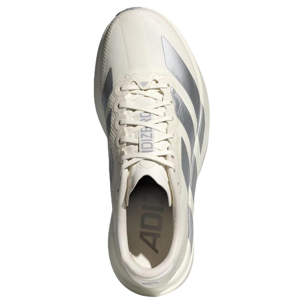 adidas Adizero Evo Sl Беговые кроссовки Удобные Нескользящие Прочные Упругие Женская кроссовка Ярко-Белый Светло-Серебристый KI6928