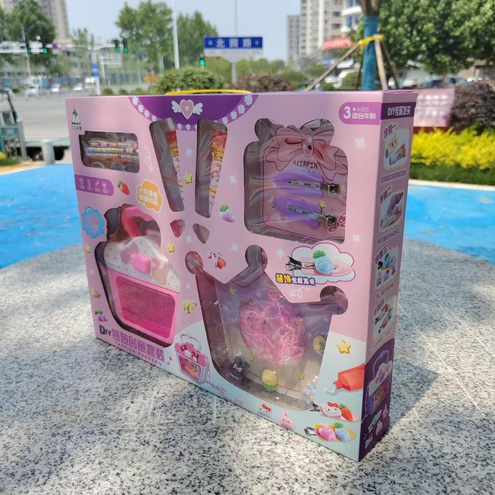 Сумка ручной работы 1 шт. Набор кремового клея для детей, самодельные декоративные игрушки для девочек, подарки за баллы