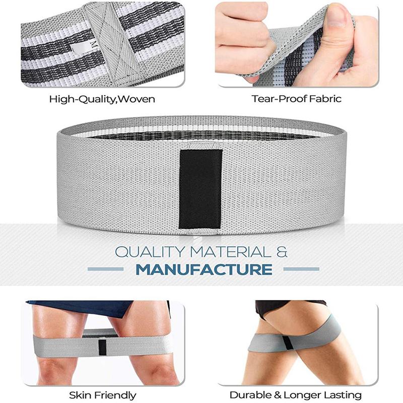 1 шт., 2 шт., 3 шт., резинки для фитнеса, эспандеры для йоги, пилатеса, приседания на бедрах, круговые расширители, тренажерный зал, домашнее оборудование для тренировок