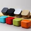 Portable Multipurpose Solid Color Mini Tin Box With Airtight Lid Tea Sealed Jar Packing Box Small Tinplate Tea Storage Can Gift