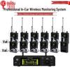 HuiDu AT-211 Pro Беспроводные двухканальные сценический ушной мониторинг дальнего действия