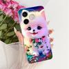 Чехол для телефона Honor 600 Lite LNA-NX1 Задняя крышка Милые коты Мультяшный принт Мягкий силиконовый корпус Honor 500 Smart 600lite Funda