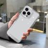 Чехол для телефона для iPhone 16 13 15 11 12 14 17 Pro Max Air 16E 17E Ударопрочный прозрачный чехол Силиконовый мягкий Fundas